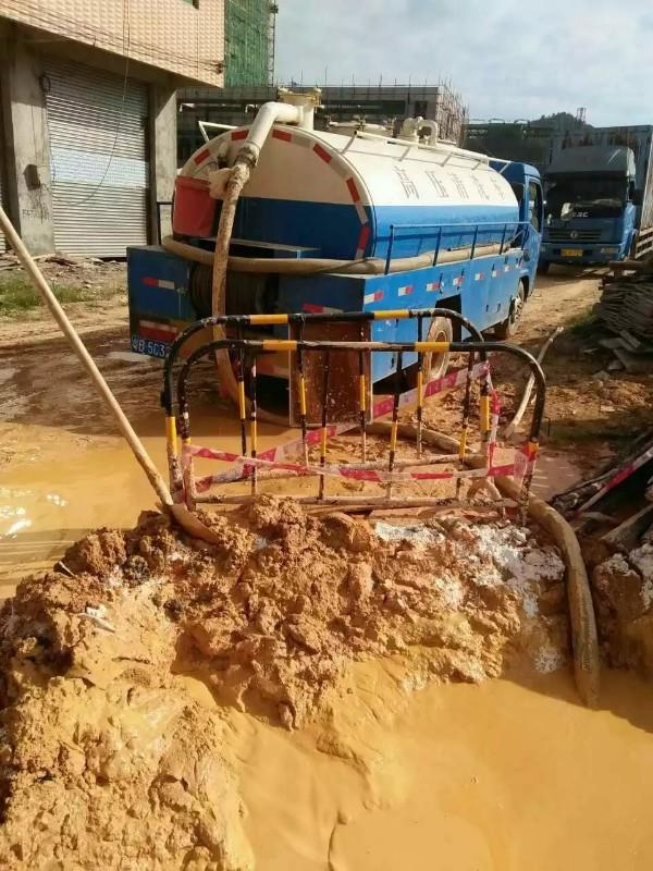 江边乡工地淤泥清淤